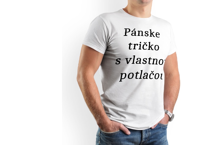 panske tricko s vlastnou potlacou-Panske tricko s vlastnym motivom-prank.sk