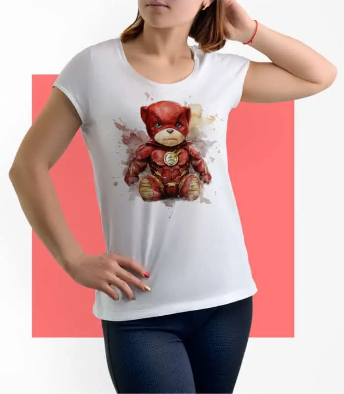 Dámske tricko flash macko-tricko a mikina pre damy flash-prank.sk