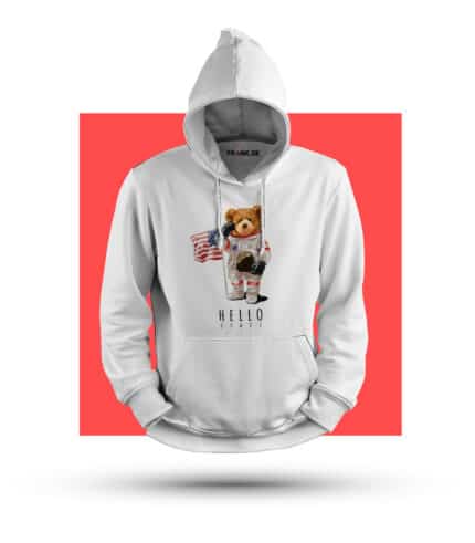 Macko astronaut-Mikina-Potlacmikiny-Mikina s vlastnou potlacou-Mikina s navrhom-Prank.sk