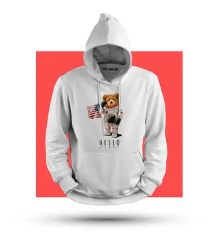 Macko astronaut-Mikina-Potlacmikiny-Mikina s vlastnou potlacou-Mikina s navrhom-Prank.sk