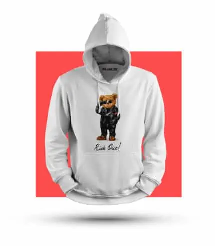 Macko motorkar-Mikina-Potlacmikiny-Mikina s vlastnou potlacou-Mikina s navrhom-Prank.sk