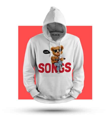 Macko romantik-Mikina-Potlacmikiny-Mikina s vlastnou potlacou-Mikina s navrhom-Prank.sk