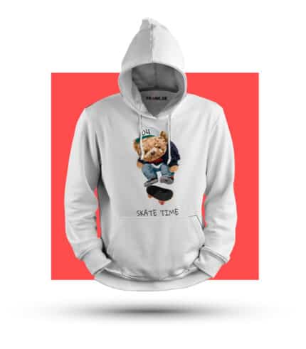 Macko skejter-Mikina-Potlacmikiny-Mikina s vlastnou potlacou-Mikina s navrhom-Prank.sk
