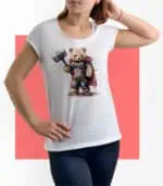 Thor mackova edicia mikiny a tricka pre damy-damska mikina alebo tricko-Mikina alebo tricko s potlacou-Prank.sk