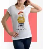 macko s ciapkoumackova edicia mikiny a tricka pre damy-damska mikina alebo tricko-Mikina alebo tricko s potlacou-Prank.sk