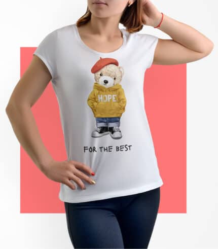 macko s ciapkoumackova edicia mikiny a tricka pre damy-damska mikina alebo tricko-Mikina alebo tricko s potlacou-Prank.sk